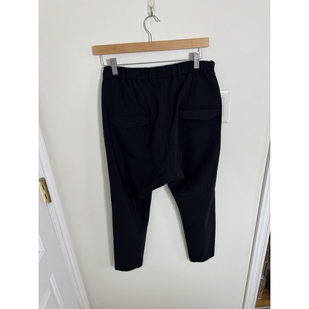 Nili Lotan Dropped Crotch Pants Wool Blend Size 2 Cropped - Picture 6 of 6